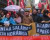 Hundreds of young people demand better wages in Lisbon and not even rain stops the protest – Society
