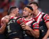 Sydney Roosters vs Penrith Panthers, live scores, blog, SuperCoach scores, stats, Allianz Stadium, ins and outs, teams, James Tedesco, Cleary replacement, match center