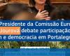 Vice-president of the European Commission debates youth participation and democracy in Portalegre