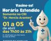 Municipality of Araras – Vaccination: extended hours at CRI continue until Friday (5)