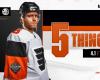 5 Things: Flyers vs. Islanders