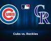 Cubs vs. Rockies Probable Starting Pitching