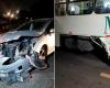 Seat belt saves driver in bus accident in Bairro Alto