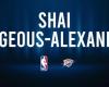 Shai Gilgeous-Alexander NBA Preview vs. the Celtics
