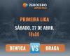 Benfica vs SC Braga Prediction 04/27/2024 :: zerozero.pt