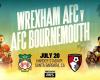 UCSB will host Wrexham AFC vs AFC Bournemouth this summer