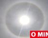 Spectacular solar halo captured in Barcelos announces the arrival of rain