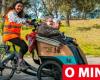 A hundred elderly people traveled between Caminha and Porto on special bicycles