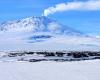 Ice volcano in Antarctica is spewing gold