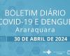Covid-19 and dengue in Araraquara