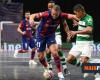 Futsal: Sporting loses and Barcelona goes to the Champions League final with Palma