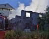 Housing destroyed by fire in Mondim de Basto