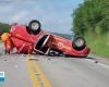 Car carrying firefighters from Sergipe to work on rescues in RS overturns on BR-116 in Bahia | Sergipe