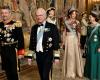 Mary of Denmark wears her most expensive tiara at gala dinner in Sweden