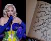 Madonna writes message in the Copacabana Palace Golden Book: “magnificent”