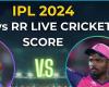 DC vs RR LIVE SCORE UPDATES, IPL 2024: Parag-Samson partnership key; RR two wickets down | IPL 2024 News