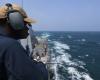 Destroyer USS Halsey Sails Through Taiwan Strait