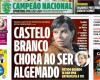Castelo Branco cries when he is handcuffed; There are fewer firefighters