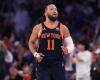 Knicks’ Jalen Brunson Suffers Foot Injury vs. Pacers; Questionable to Return