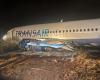 Boeing 737 skids off the runway before taking off. There are 11 injured, including the pilot