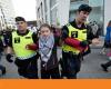 Greta Thunberg among those detained in protest outside the Eurovision final | Eurovision